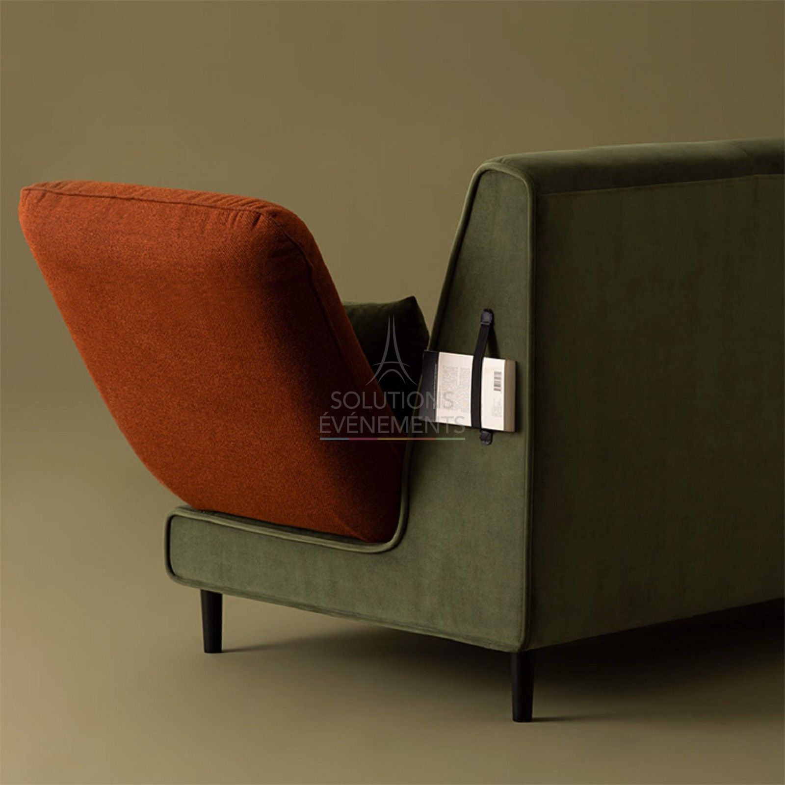Jules 3-seater design sofa - Visual 5