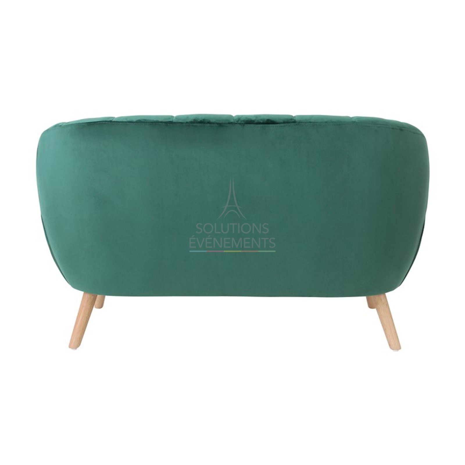 Juliette green velvet sofa - Visual 4