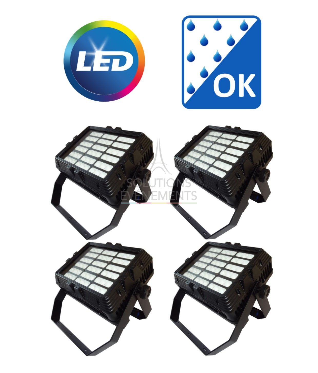 Rental of KIT 4 STYLED (Projectors, wiring kit, flight case)