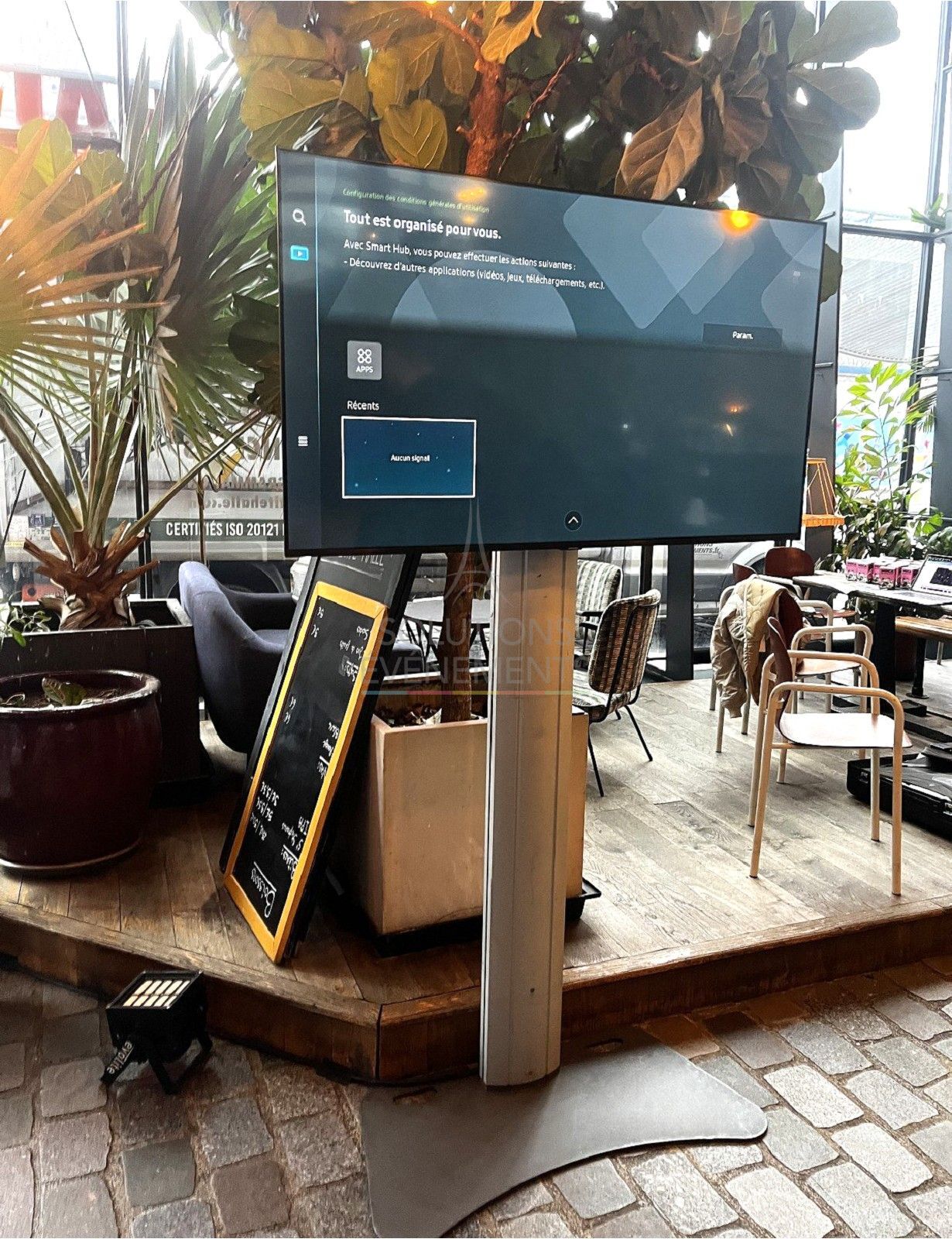 Kit Écran plat sur pied - 55 pouces - Visuel 5