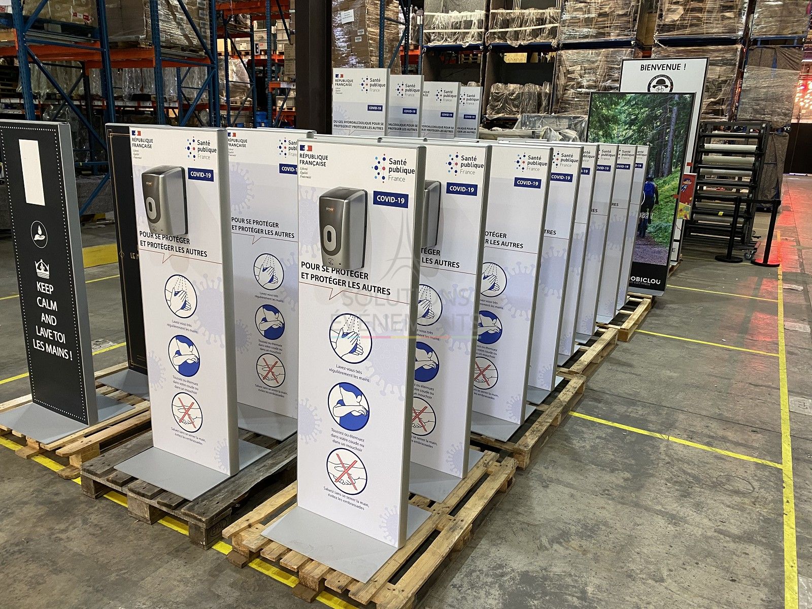 Klean150 personnalisé - distributeur gel hydroalcoolique - Visuel 3