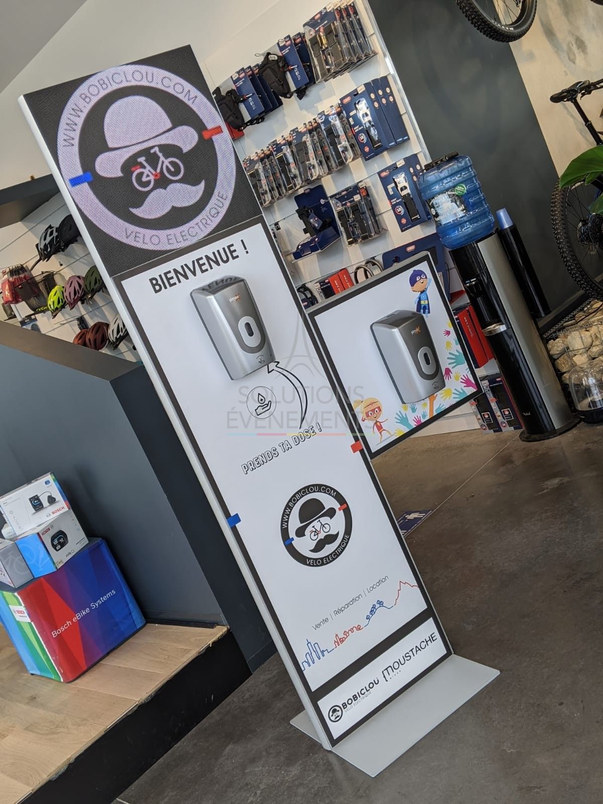 Klean150 personnalisé - distributeur gel hydroalcoolique - Visuel 4