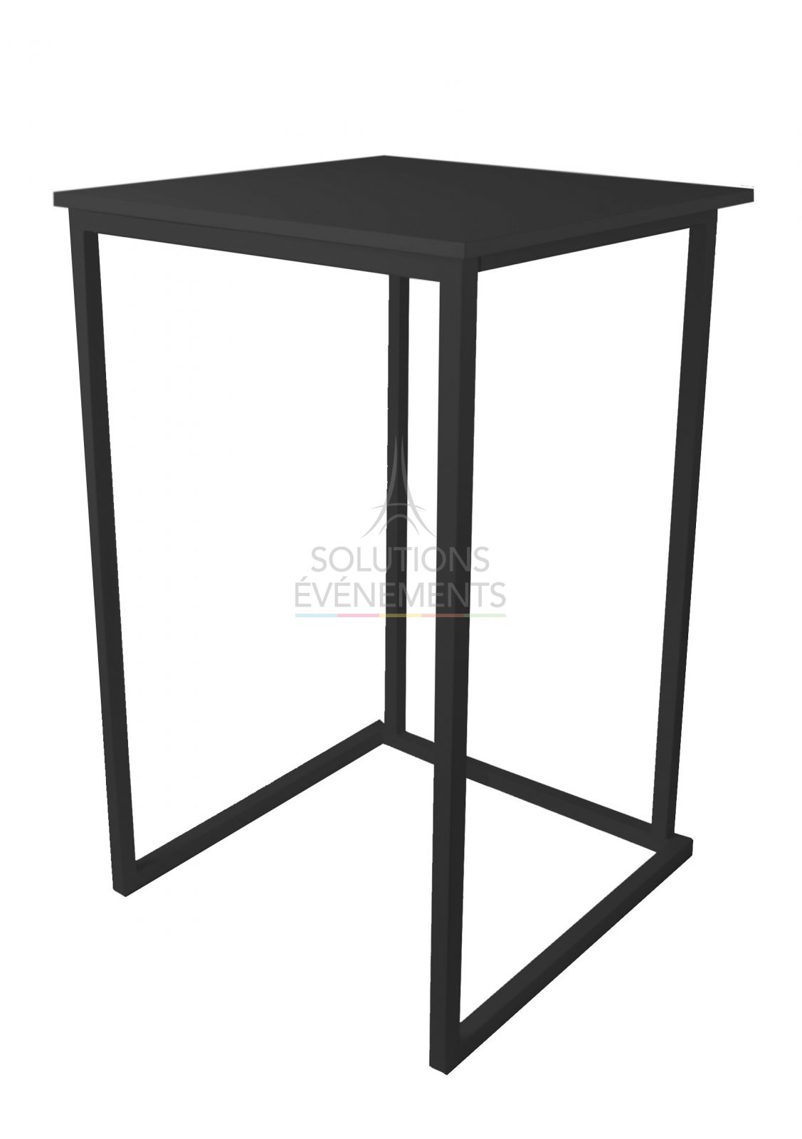 Rental of designer standing tables