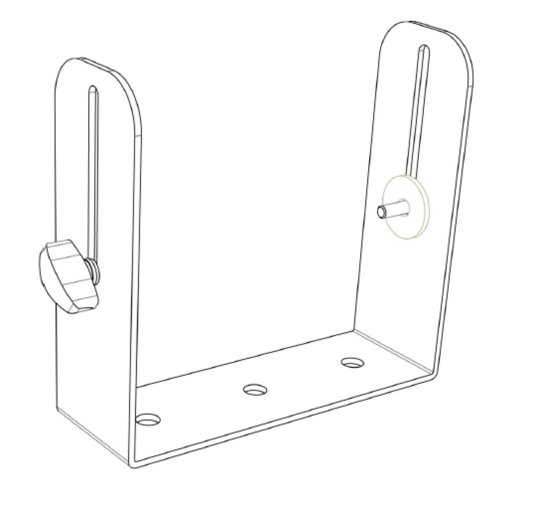 Stirrup rental, hanging bracket