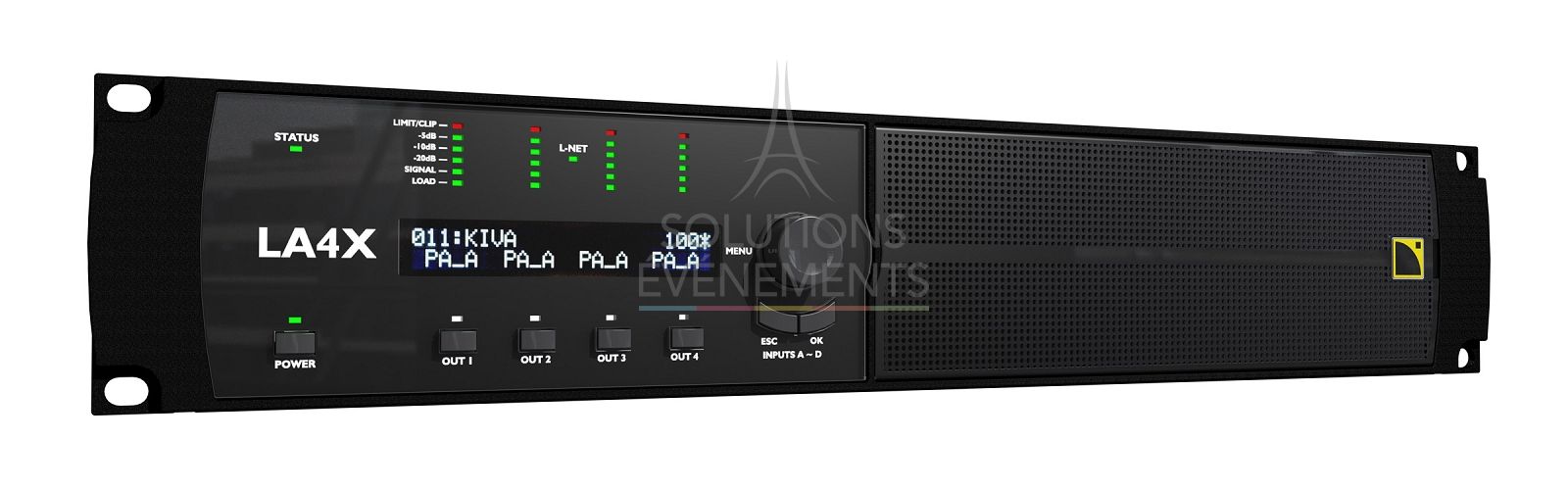 L-Acoustics LA4X amplifier rental