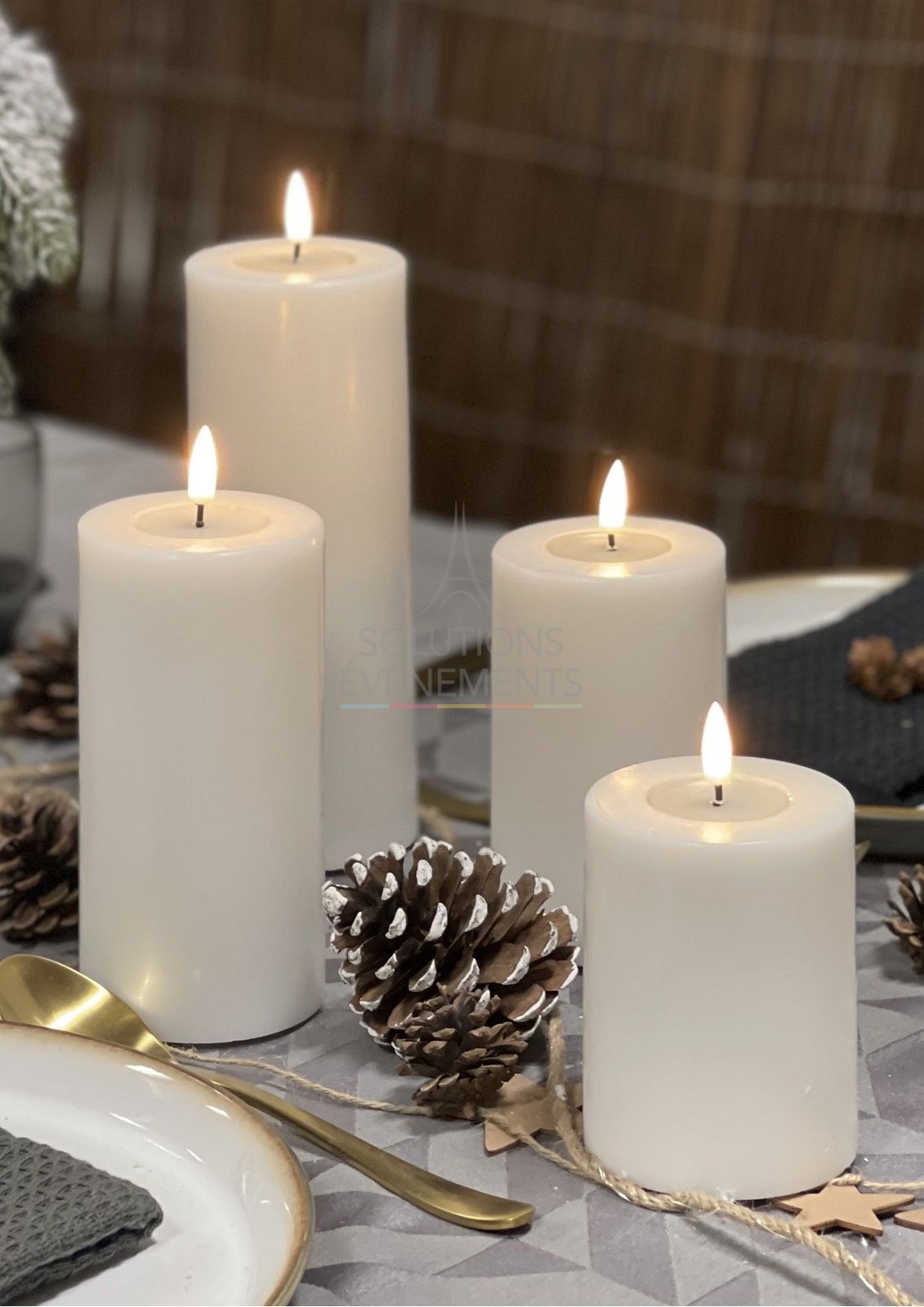 led candle - 5x15cm - visual 2