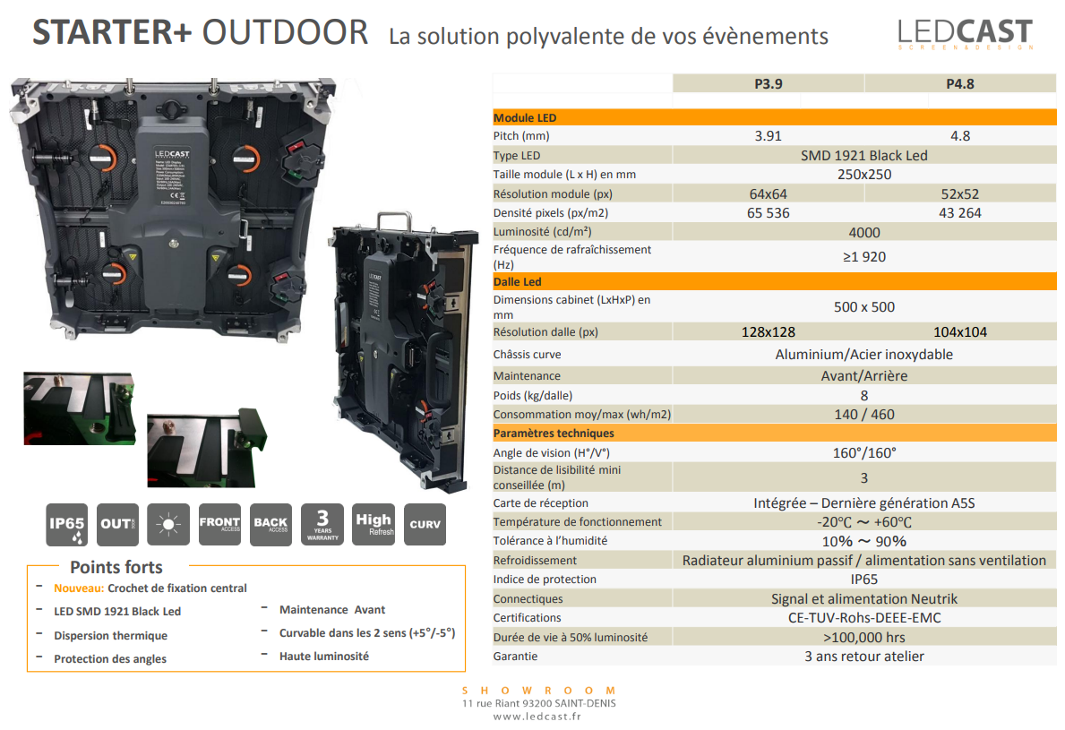 Led Wall Starter+ Outdoor Pitch 3.9 - Visual 4