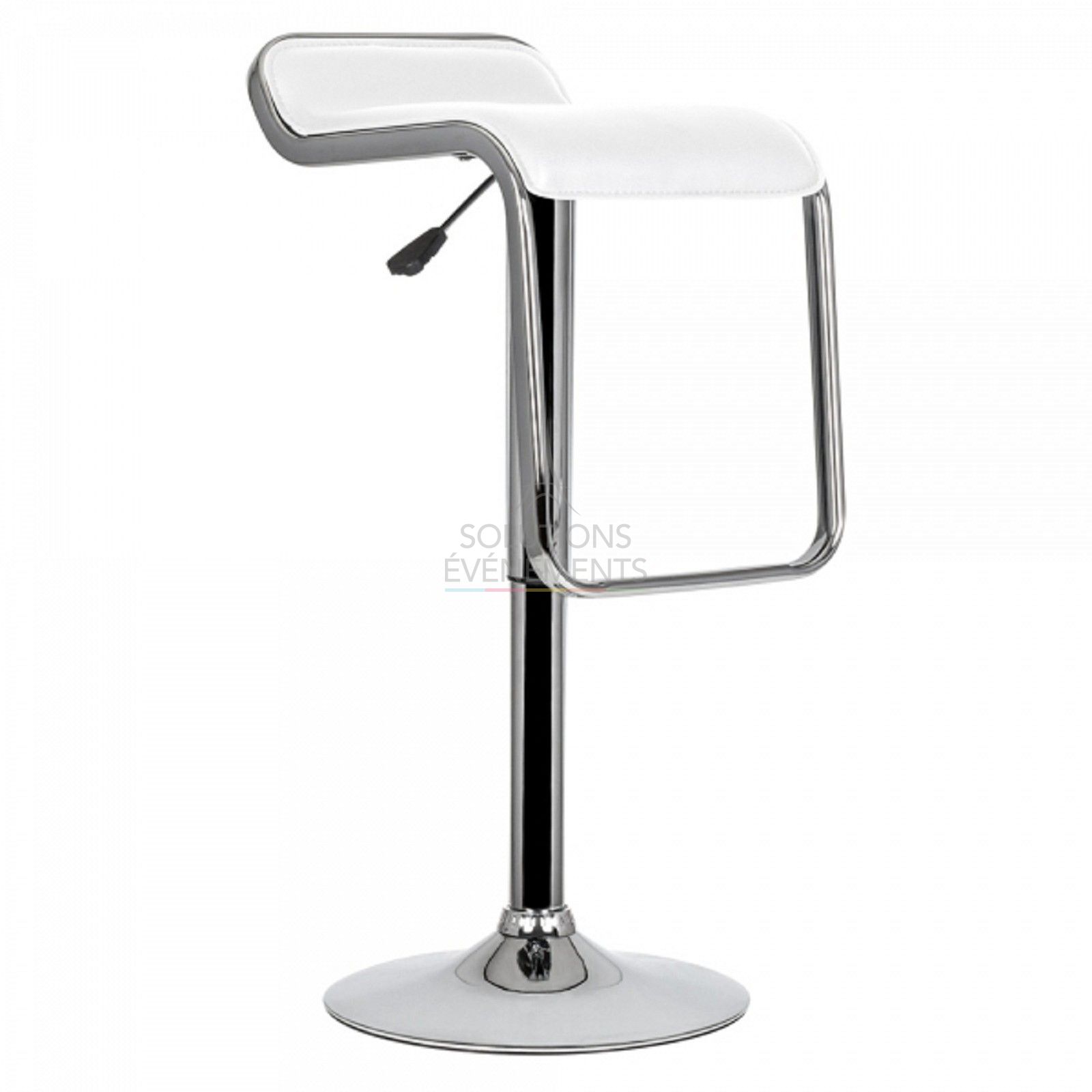 Rental of white bar stool