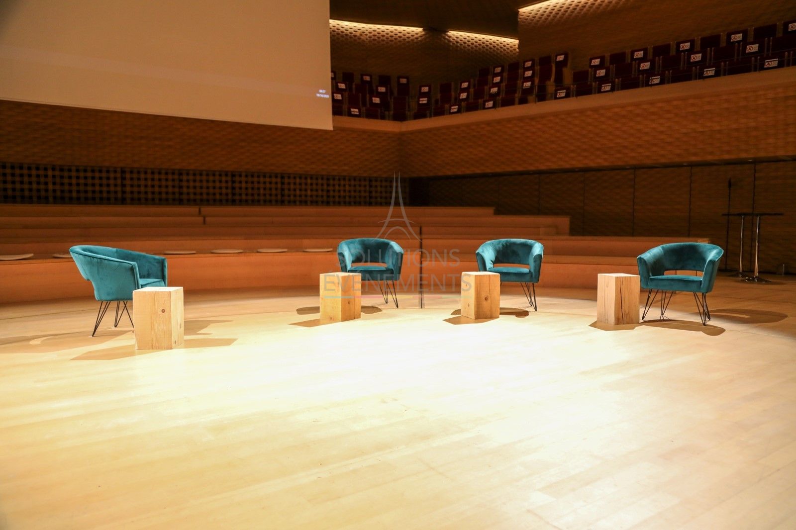 Leon green velvet armchair - Visual 3