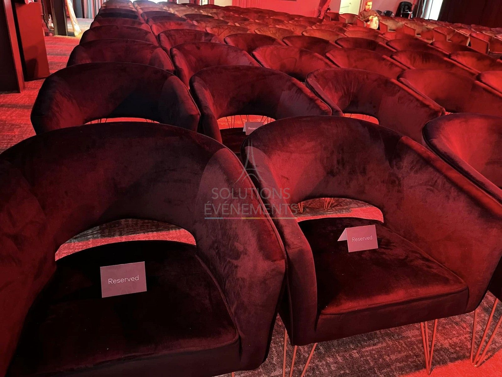 Leonor armchair Black velvet - Visual 6