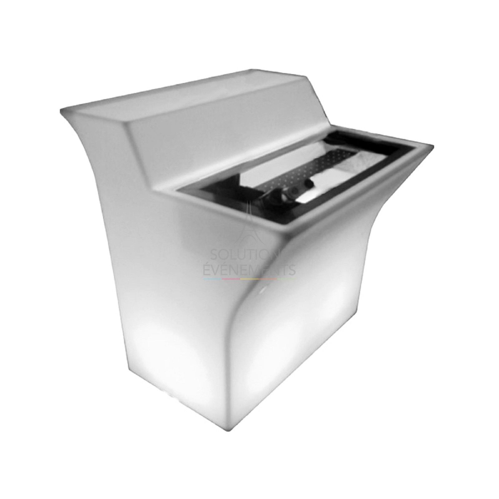 Rental of Jumbo light bar with ice tray