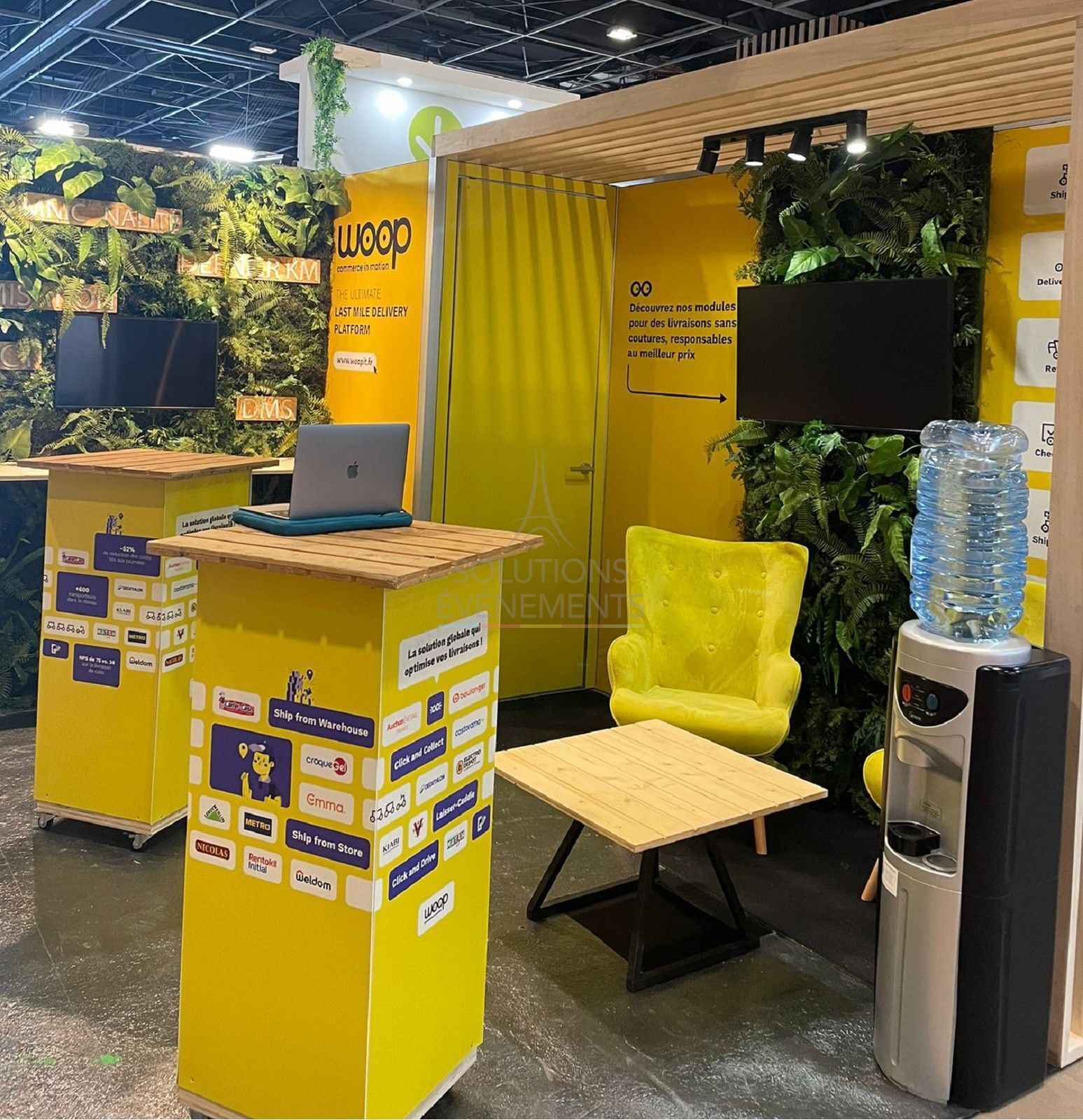 Linea Black Coffee Table - Senlis Top - Visual 2