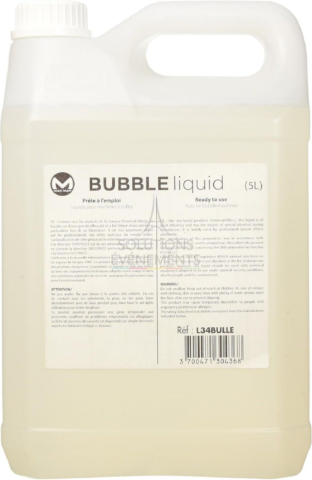 Bidon 5L bulles