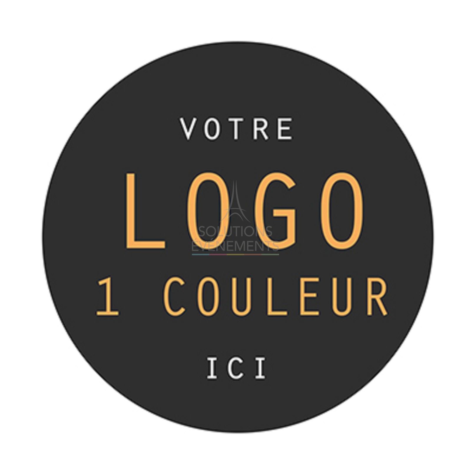 Fabrication de Gobos et Logos 1 couleur