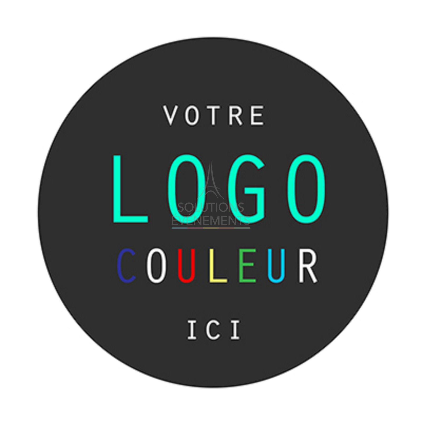 Fabrication de Gobos et Logos Multicouleur