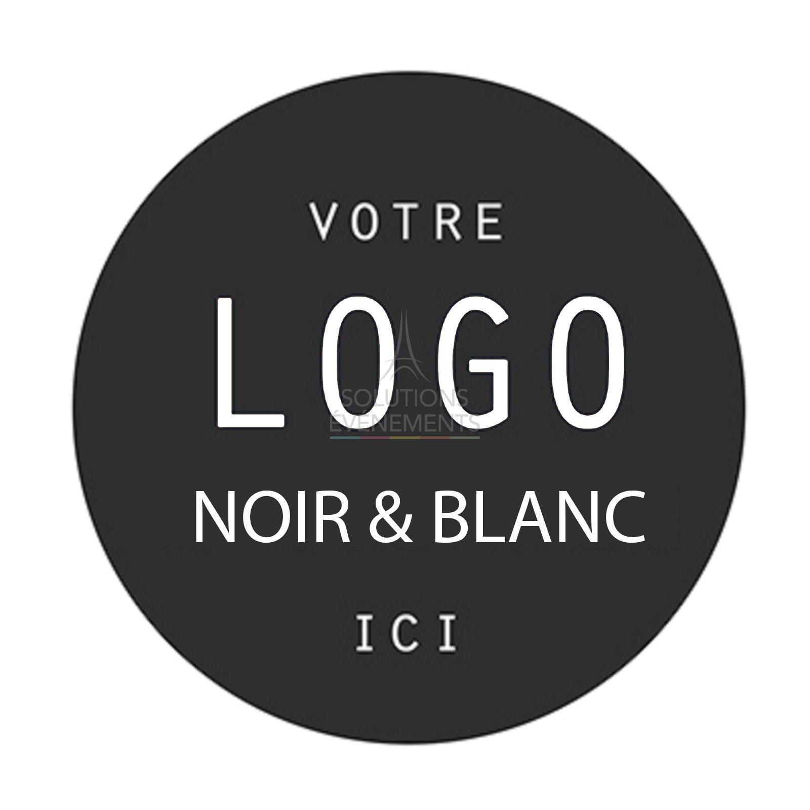 Fabrication de Gobos et Logos noir et blanc
