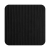 Black velvet indoor armchair rental