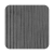 Rental of gray pleated velvet indoor pouf