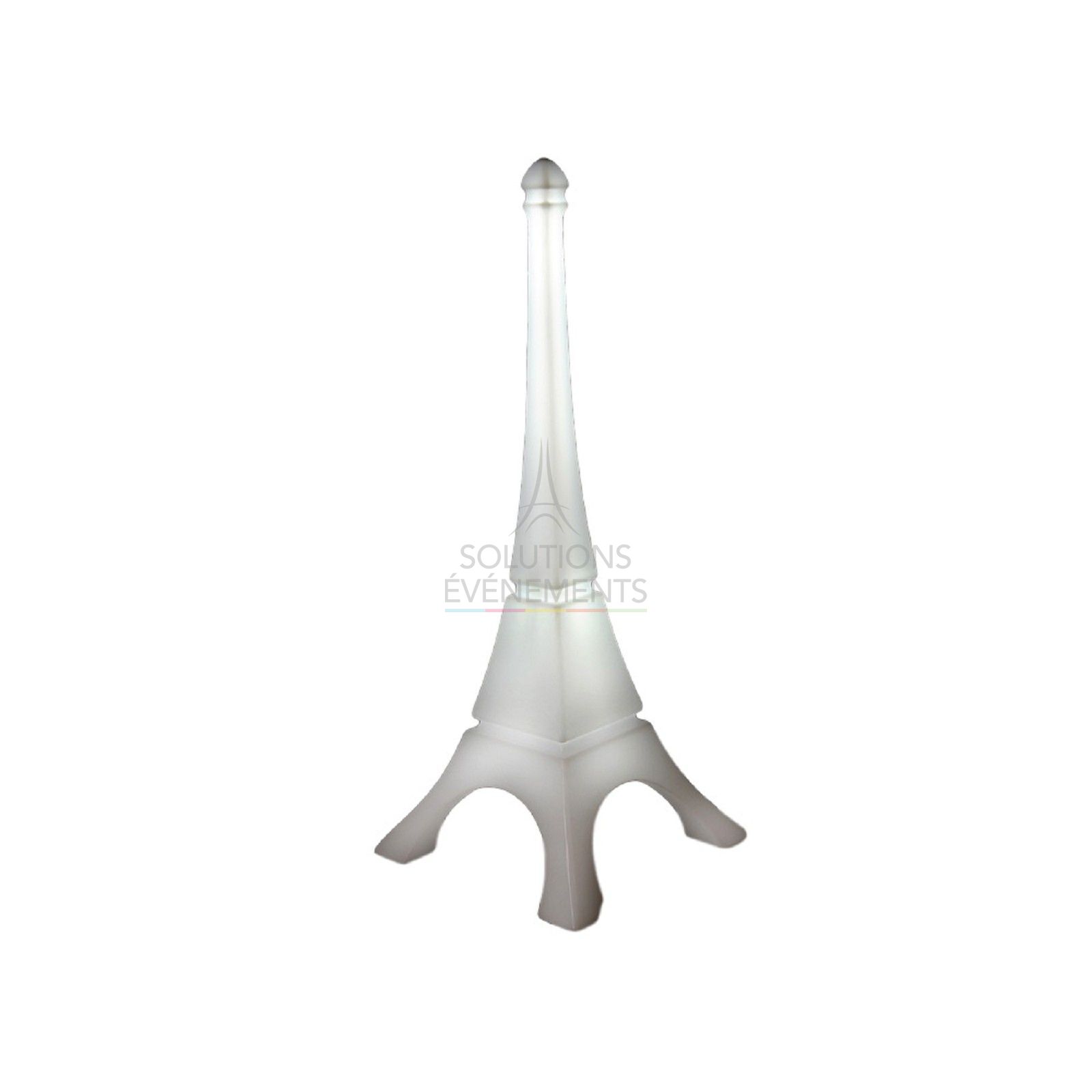 Rental of illuminated Eiffel Tower
