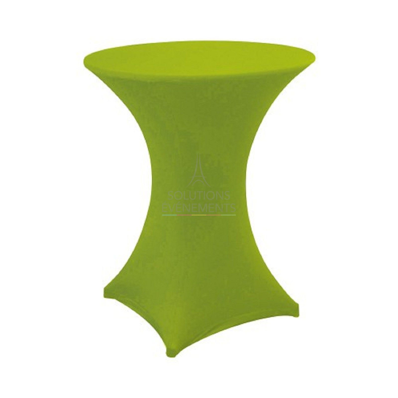 Location table haute mange debout vert