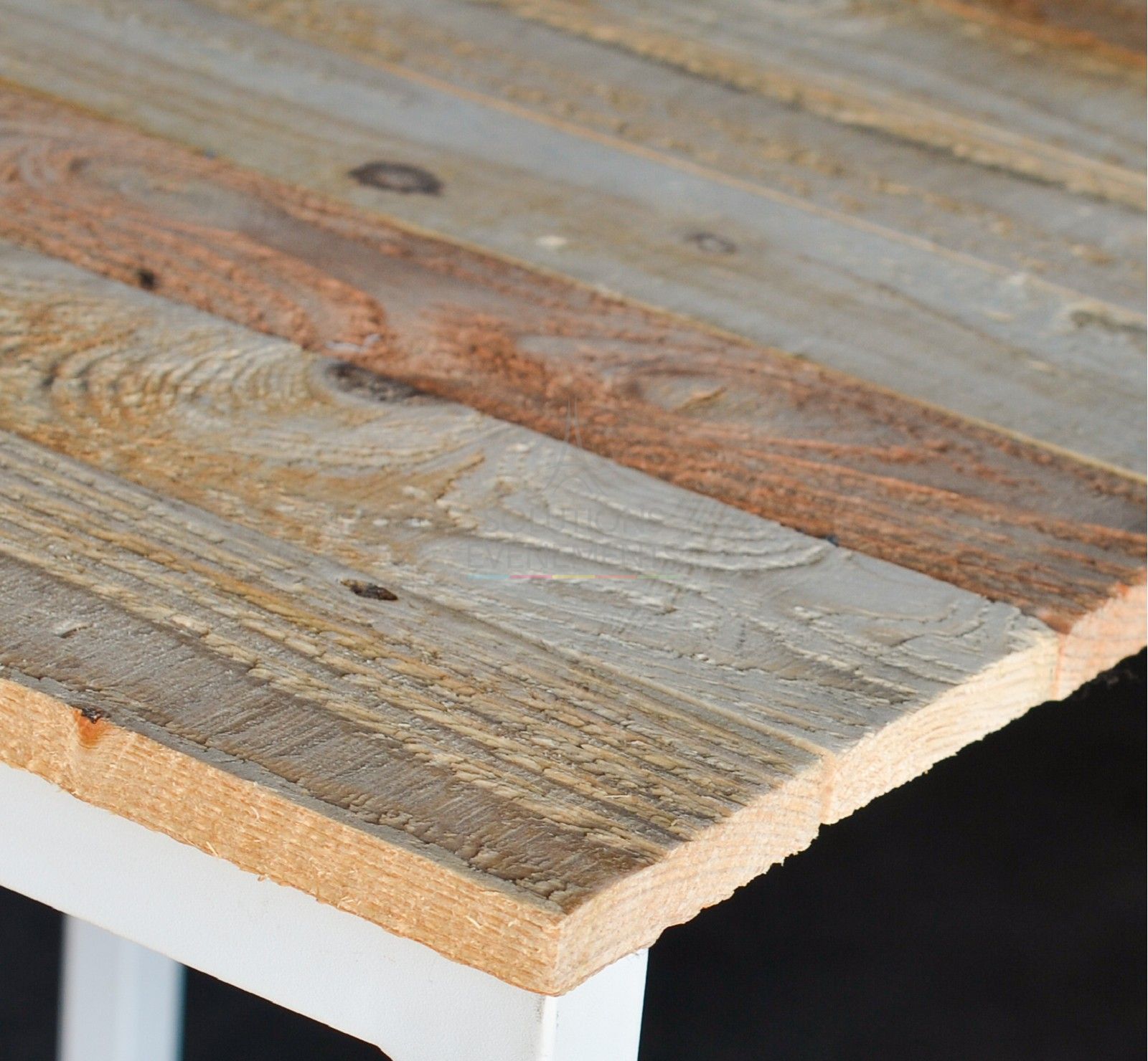 Mange debout Kubo Blanc - Plateau Palette bois - Visuel 2