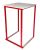 mange debout kubo color rouge - plateau blanc