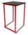 mange debout kubo color rouge - plateau noir