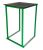 mange debout kubo color vert - plateau recyclé noir terrazzo