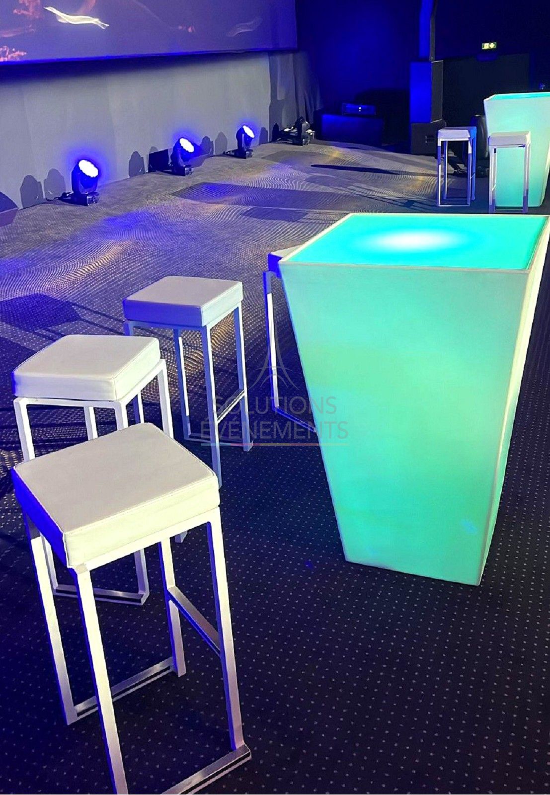 Mange debout lumineux Conic Party LED - Visuel 6