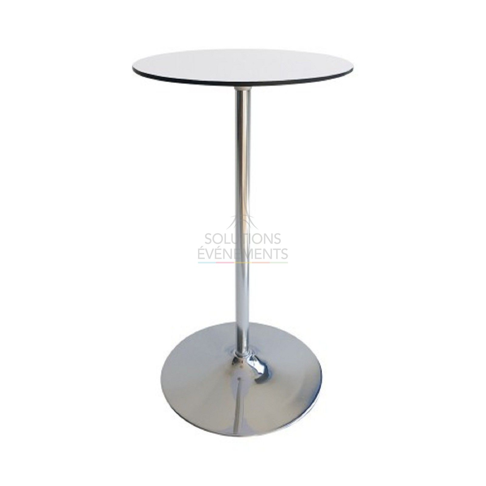 Location de table haute mange debout diamètre 60cm