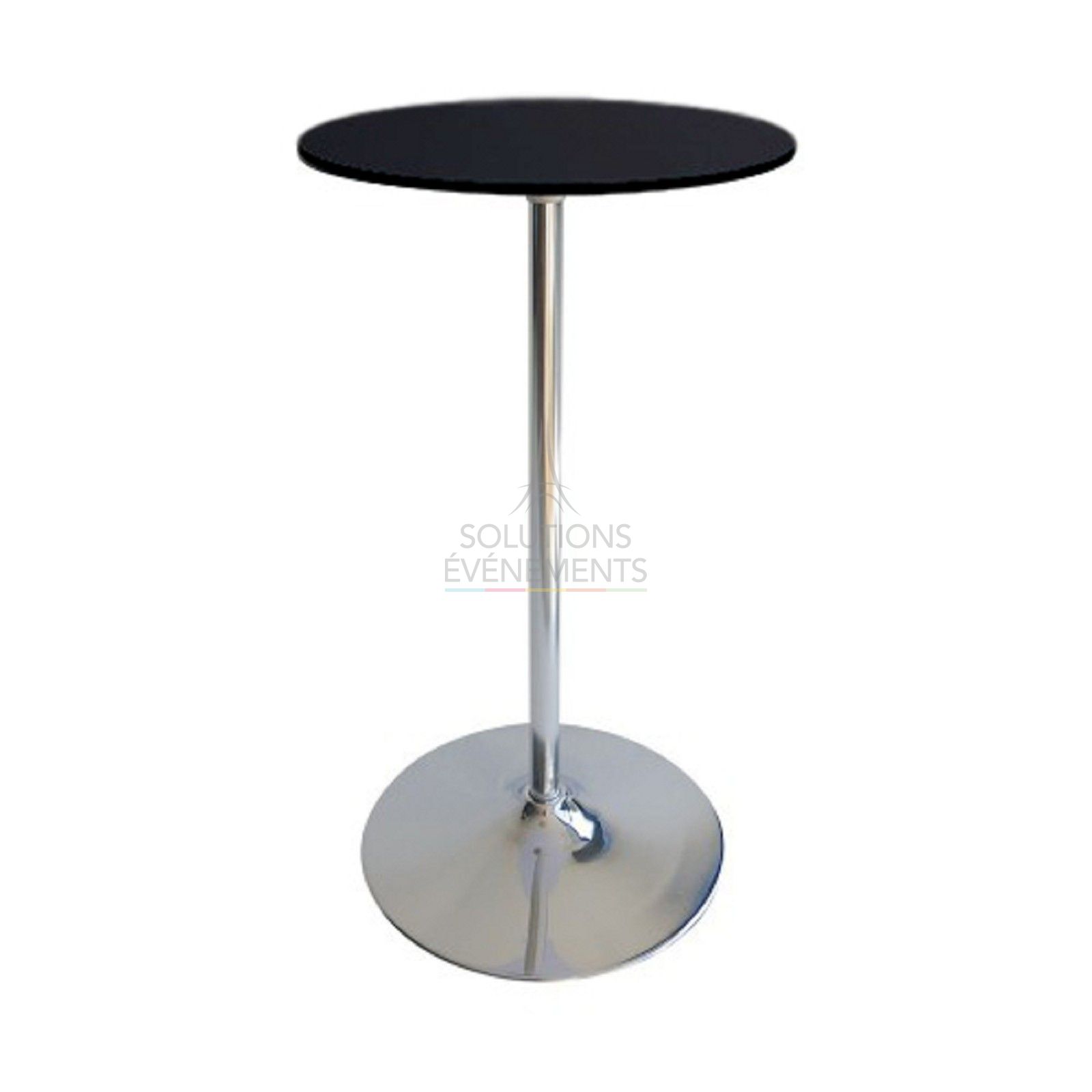 Location de table haute mange debout diamètre 60cm