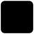 Wings standing table - Black tray 80x80cm