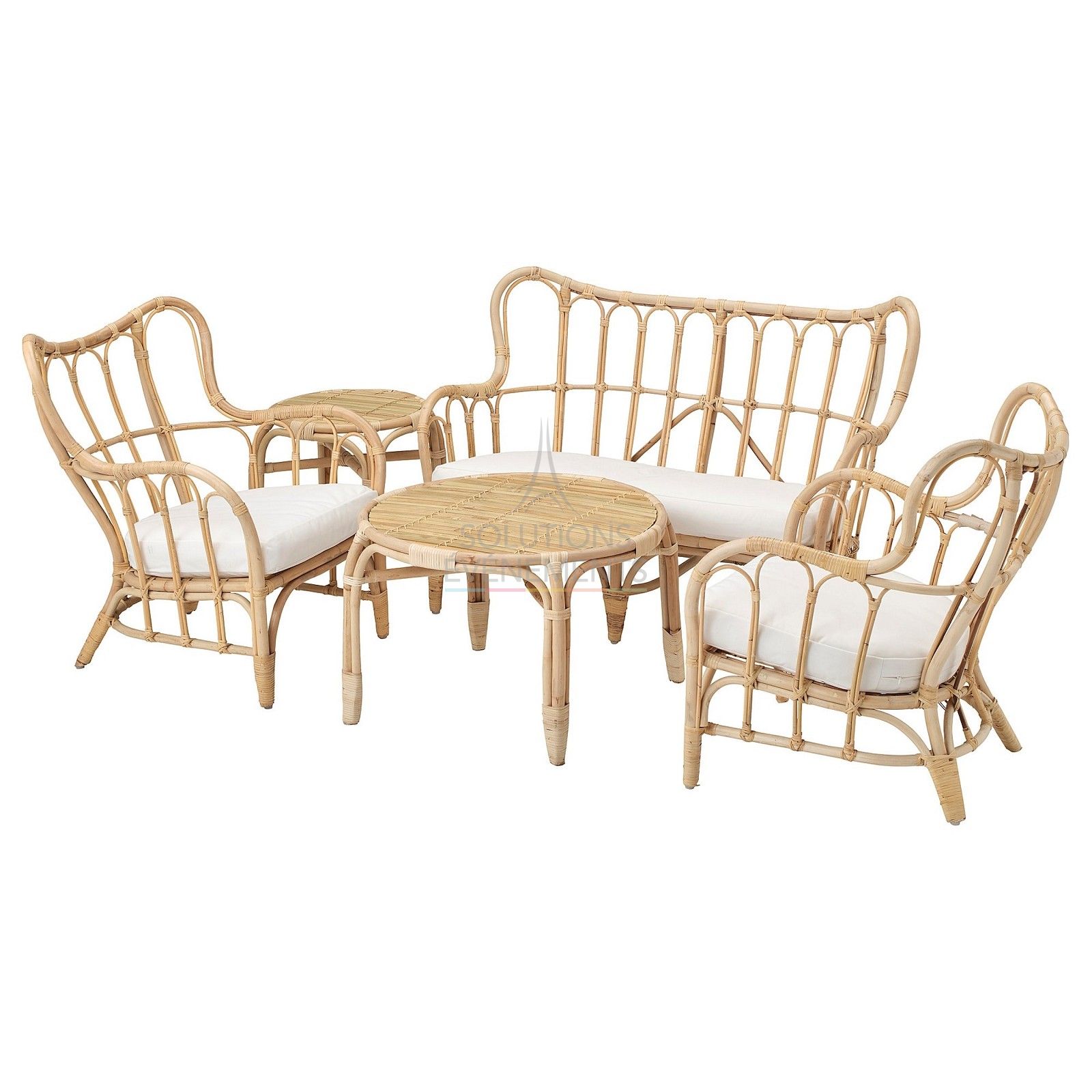 Manila Rattan Armchair - Visual 2