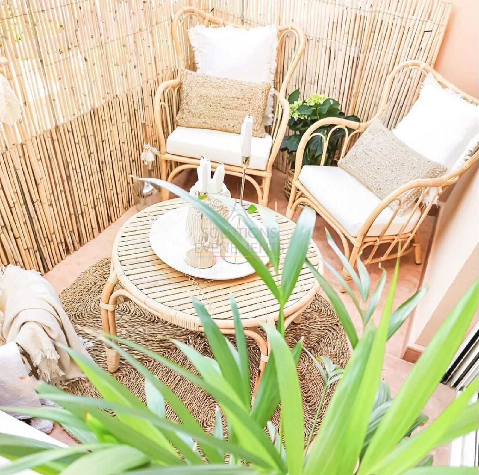 Manila Rattan Armchair - Visual 5