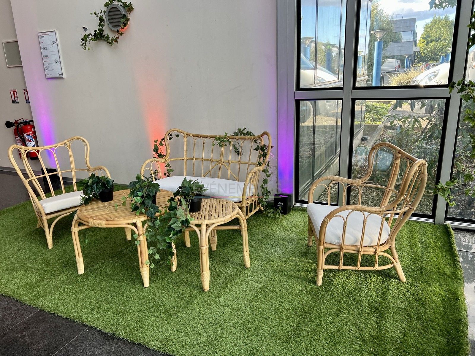 Manila Rattan Armchair - Visual 4