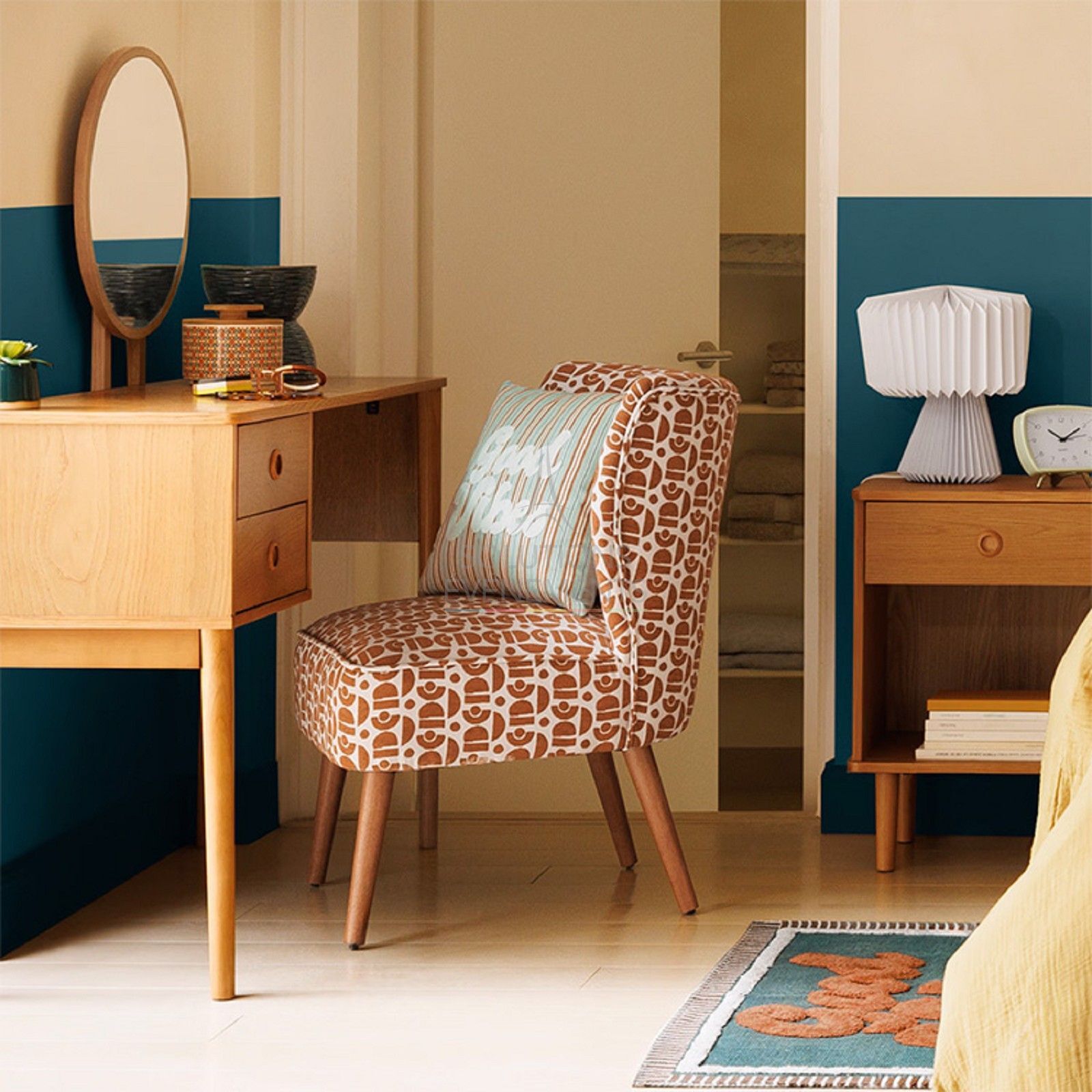 Mathilde amber armchair - Visual 3