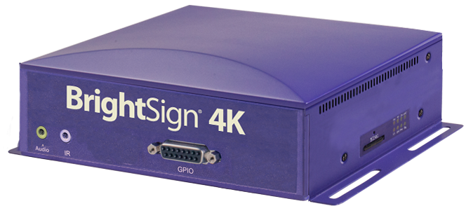 Professional media player rental. 4K quality