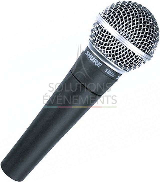 Location de micro Shure - SM58