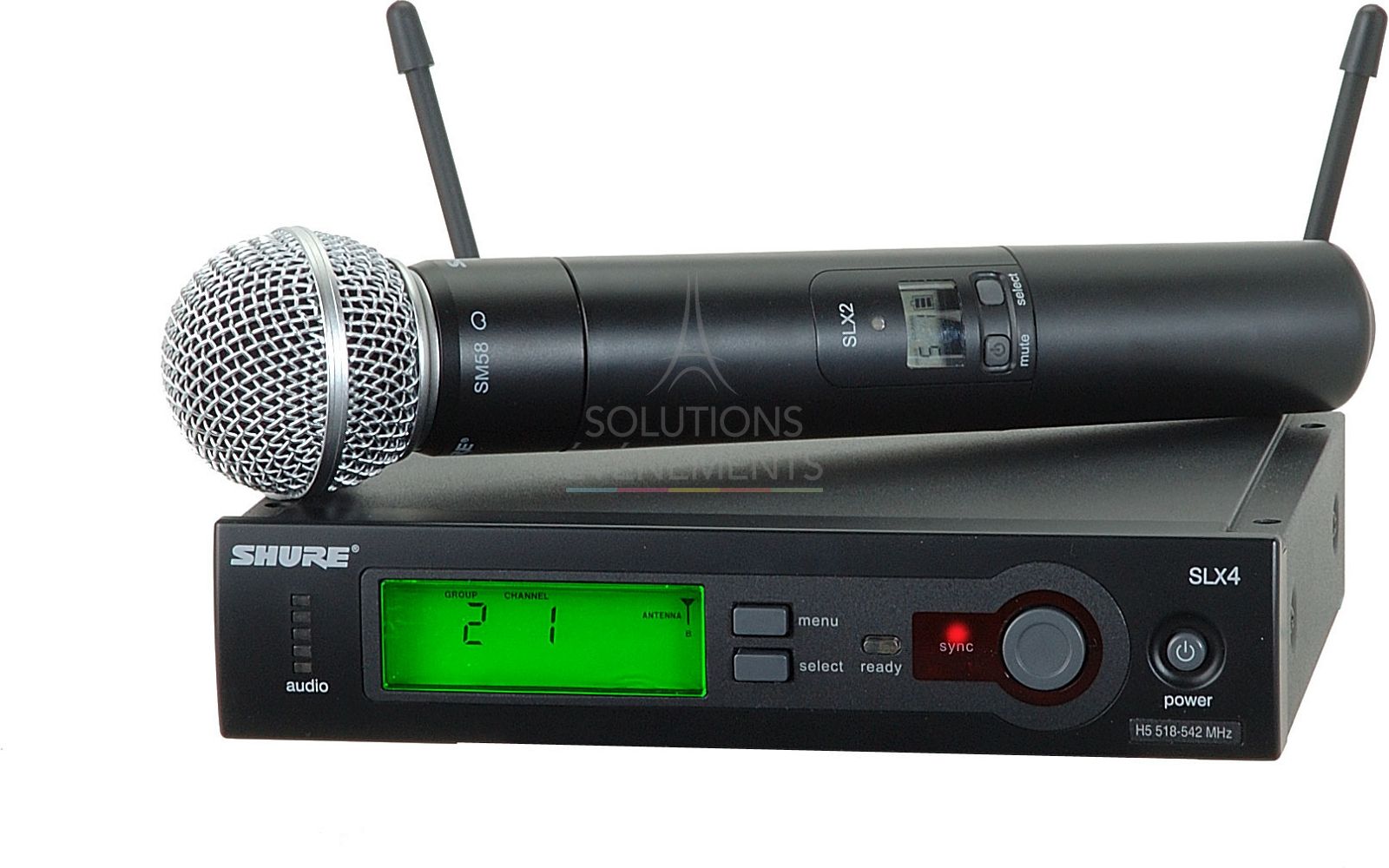 location micro sans fil sm58 shure