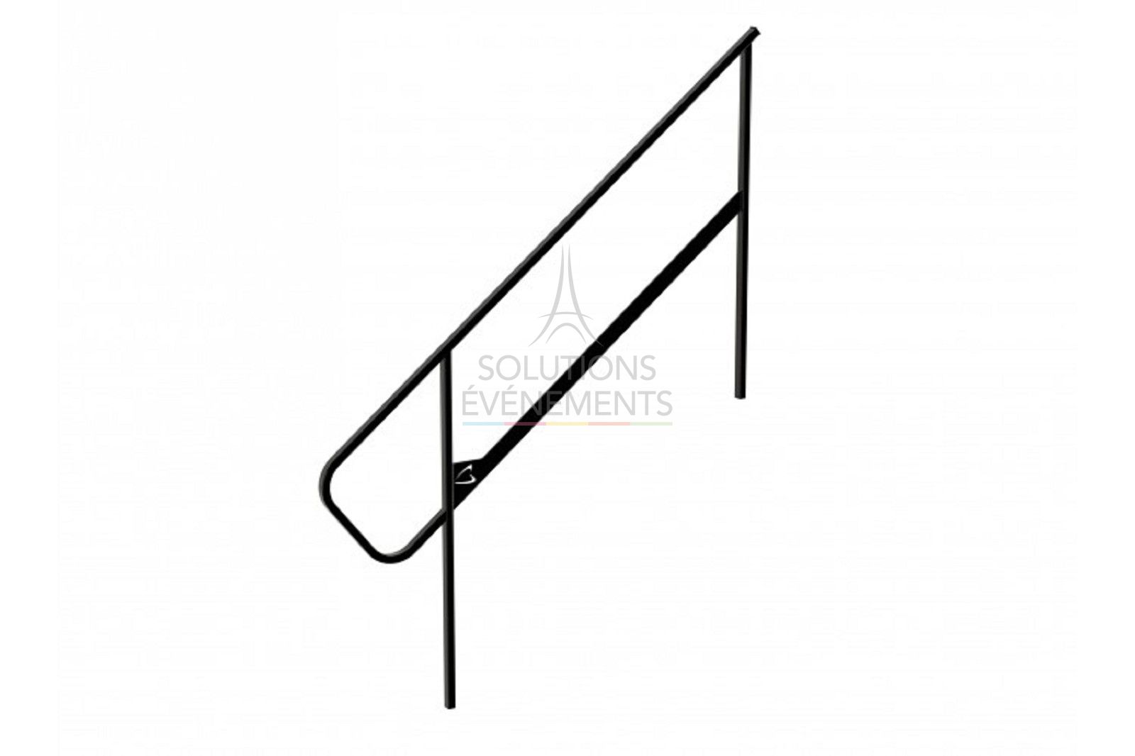 Modular staircase handrail rental 5-6 steps Sixty82