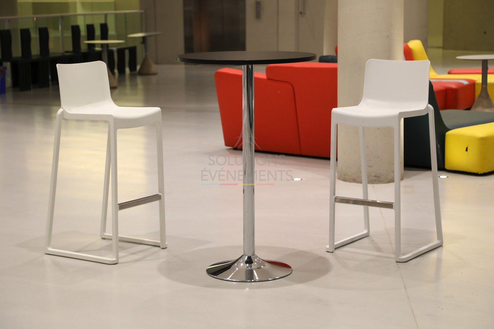 Modulo standing table black 60cm - Visual 3