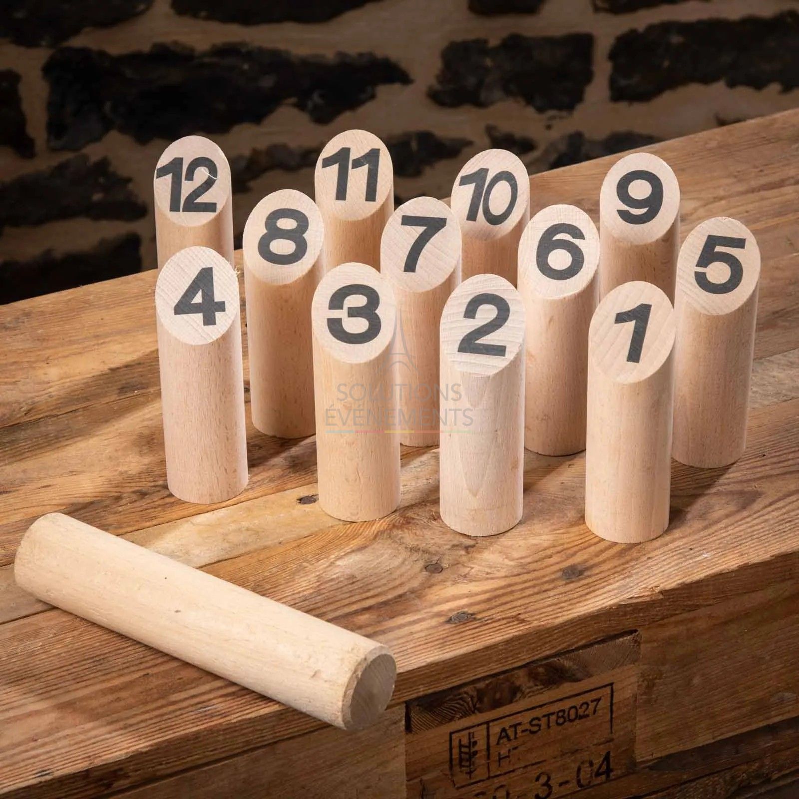 Molkky game - Visual 2