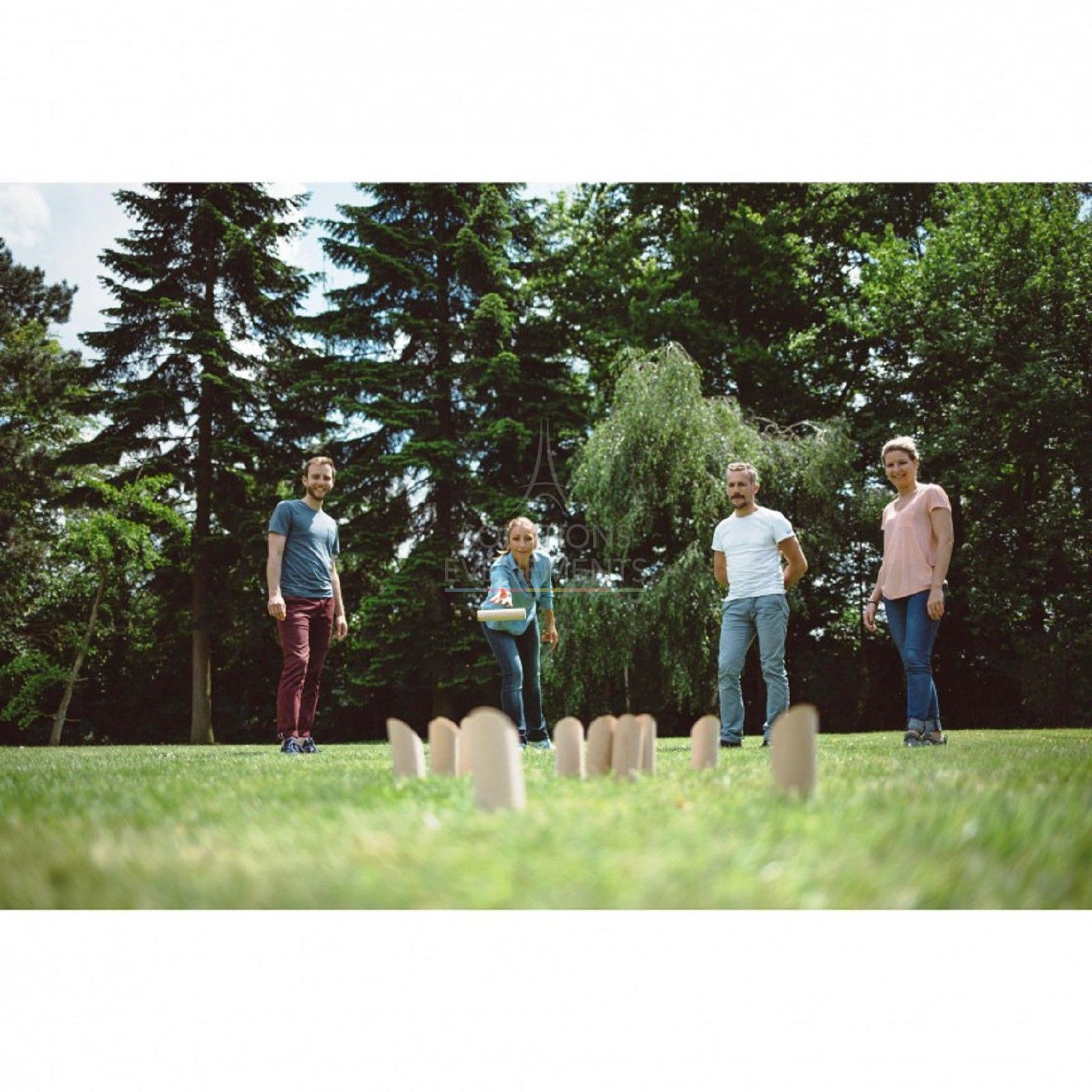 Molkky game - Visual 3