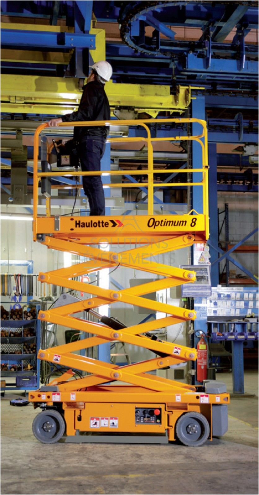 Nacelle élévatrice électrique Haulotte Optimum 8 - Visuel 5