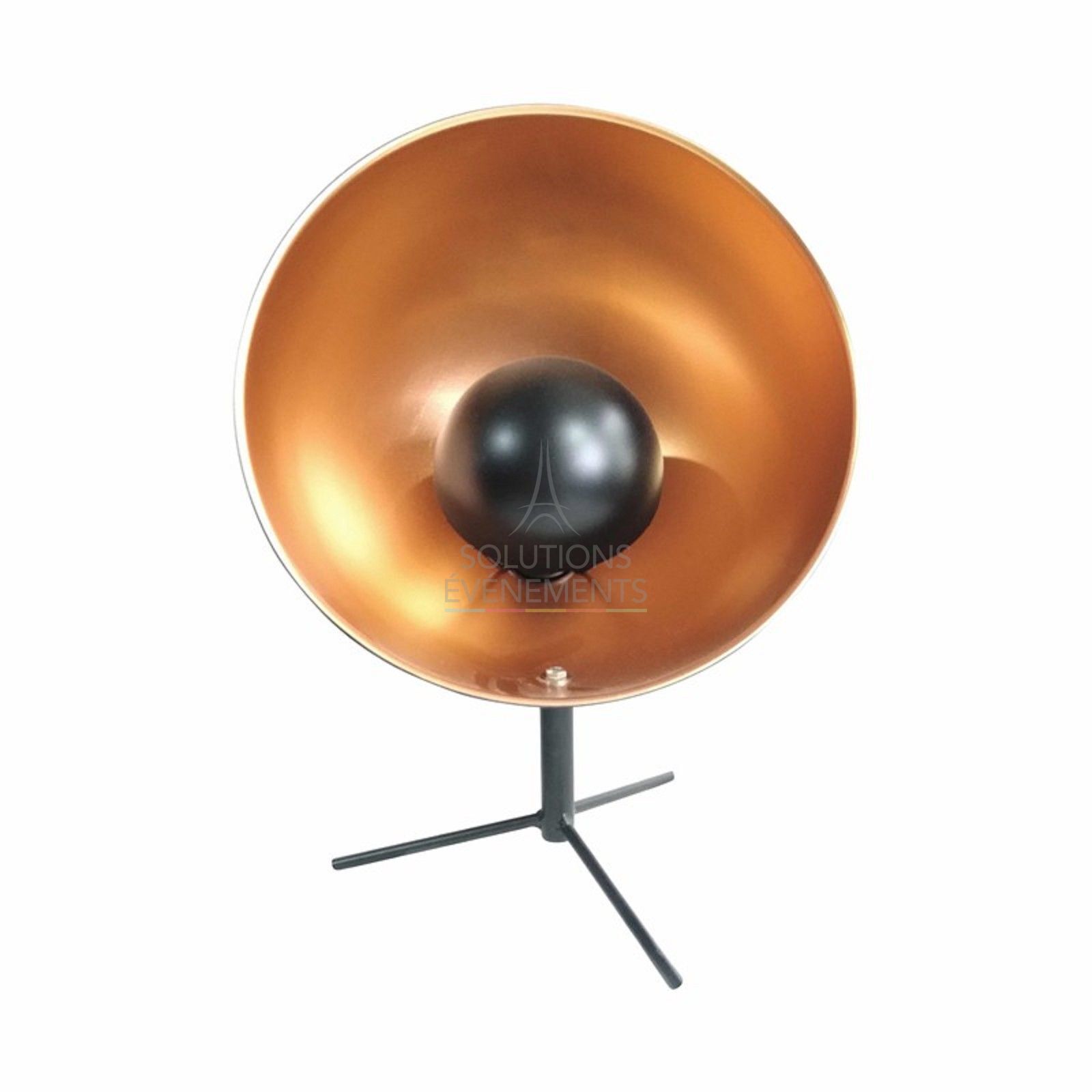 Retro style table lamp rental