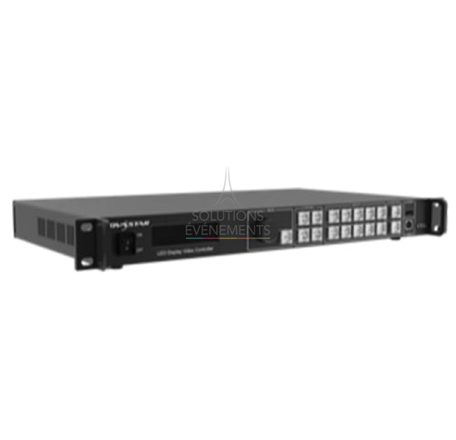 Video controller for controlling video walls made up of LED panels