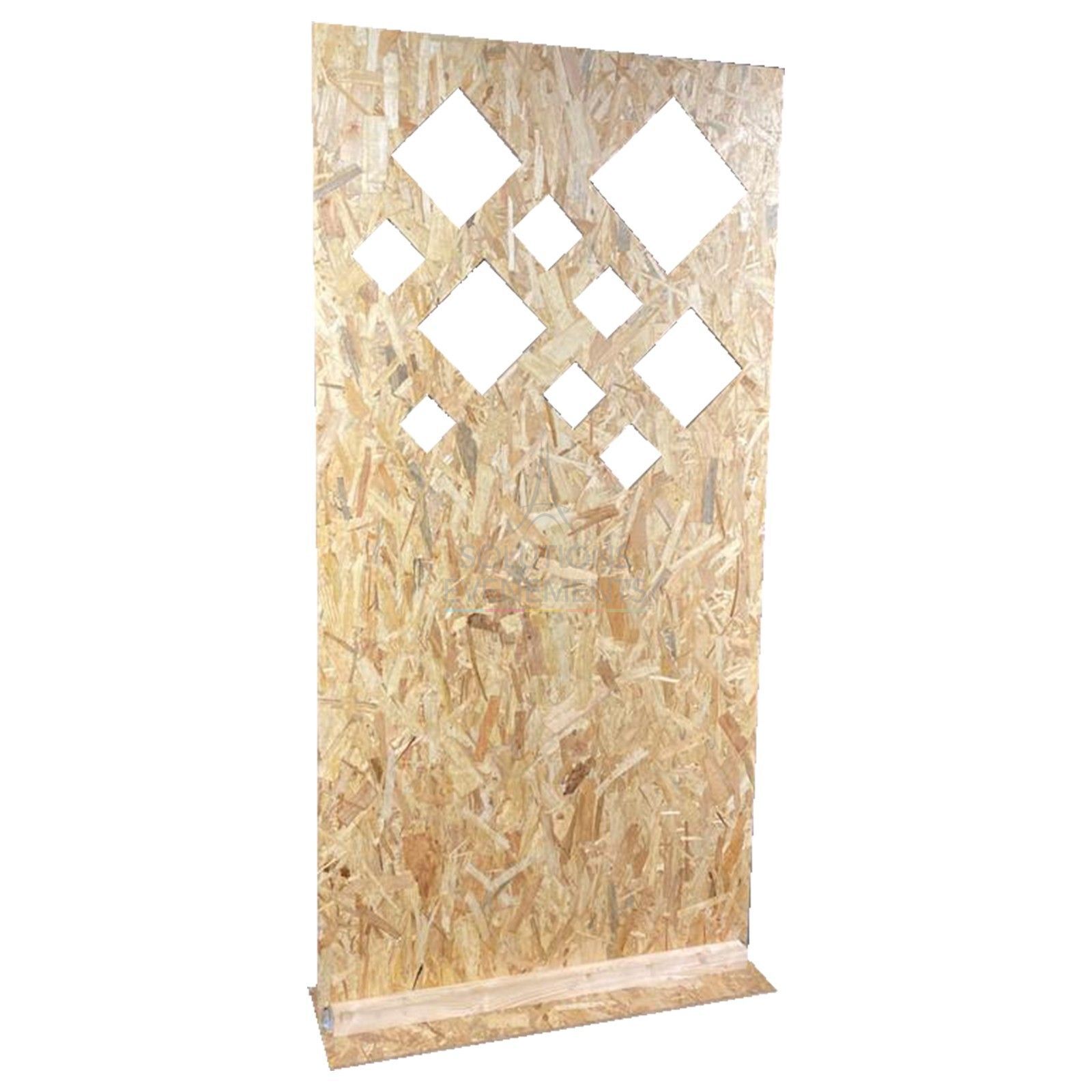 Rental of wooden fencing Made in France by Solutions Evenements