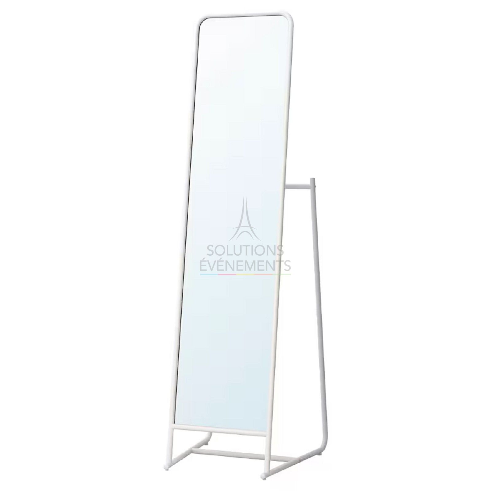 Rental of wooden standing mirror