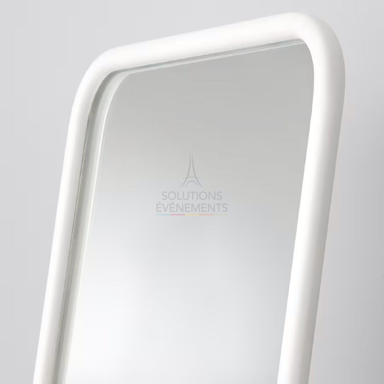 Oslo wooden standing mirror - Visual 2