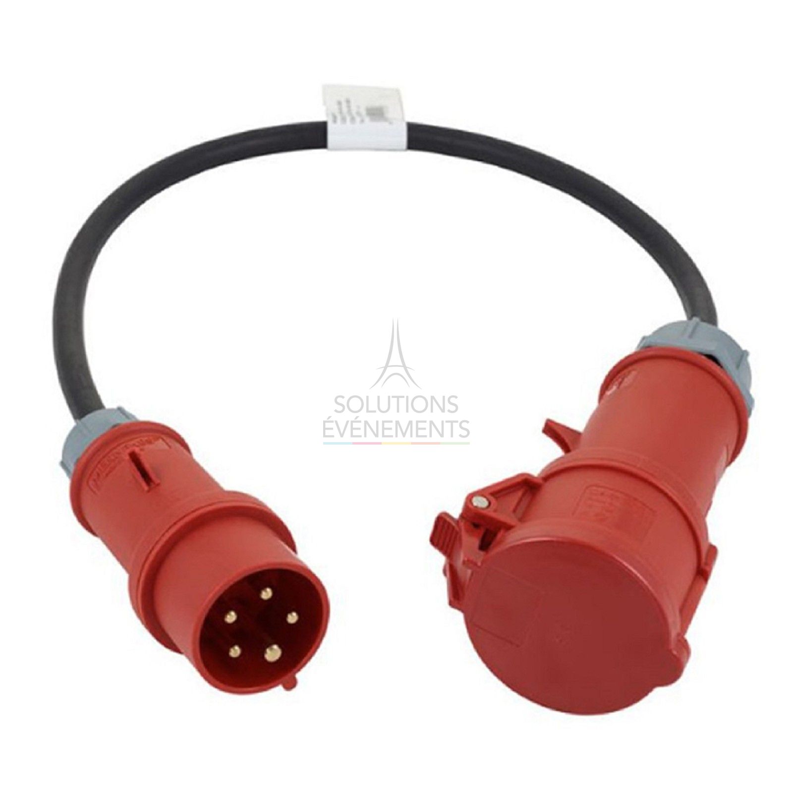 P17 32A three-phase extension cable - 2m - Visual 1